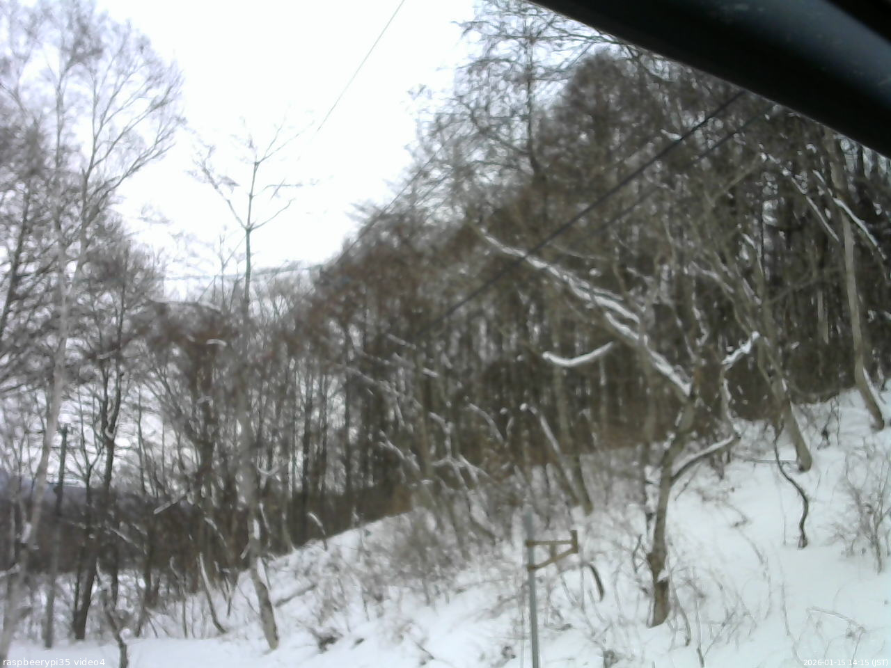長野県菅平高原 ゆたか山荘 東側上空 2026/01/15 14:15