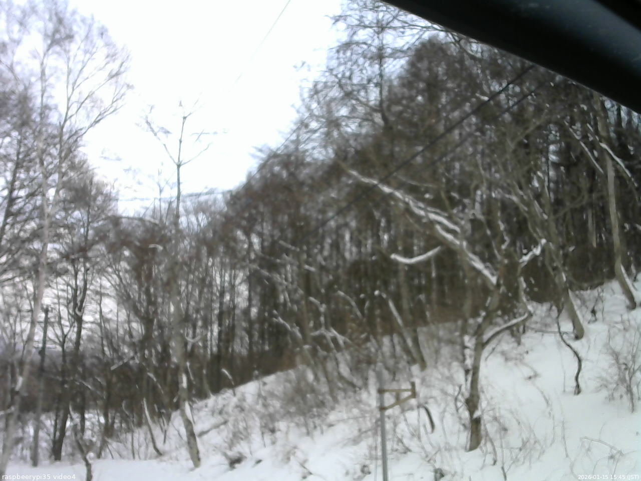 長野県菅平高原 ゆたか山荘 東側上空 2026/01/15 15:45