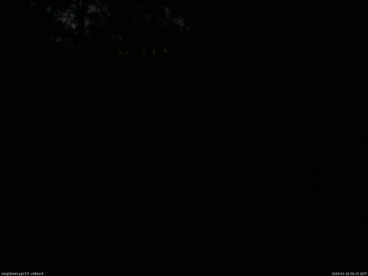 長野県菅平高原 ゆたか山荘 東側(坂下) 2026/01/16 06:15