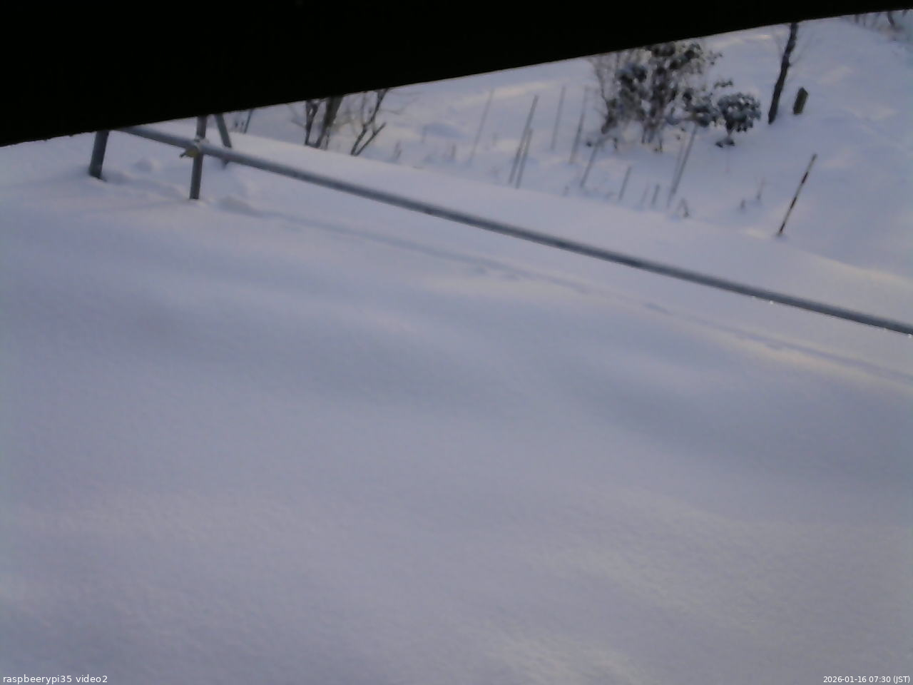 長野県菅平高原 ゆたか山荘 駐車場 2026/01/16 07:30