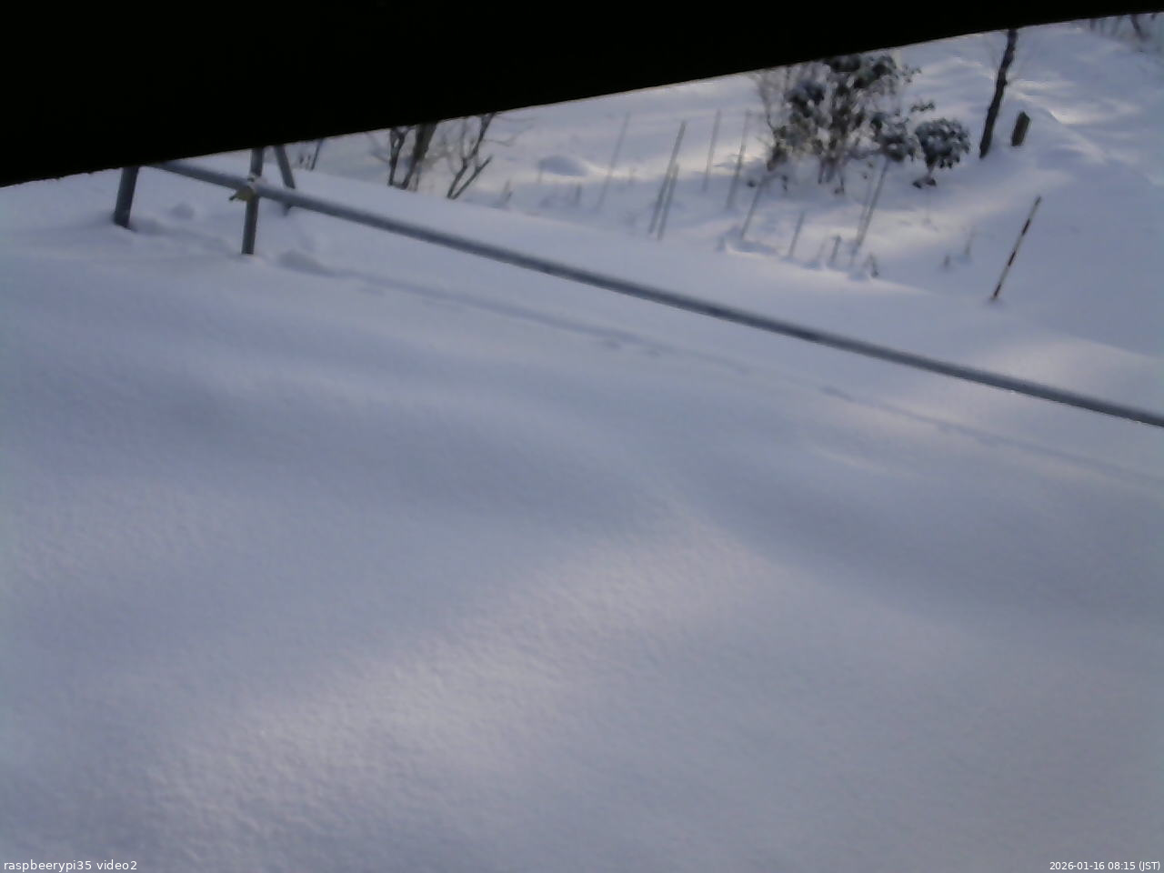 長野県菅平高原 ゆたか山荘 駐車場 2026/01/16 08:15