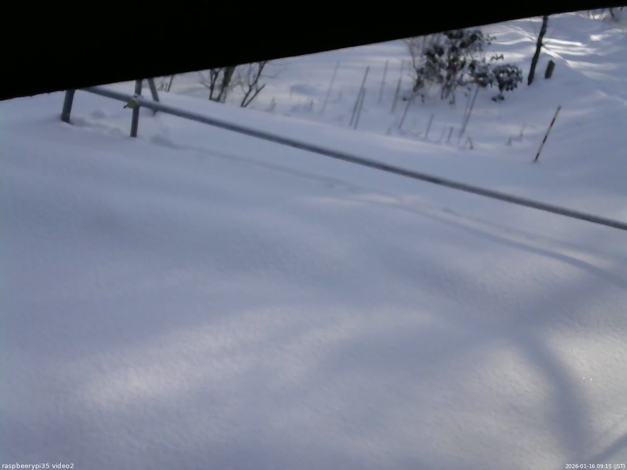 長野県菅平高原 ゆたか山荘 駐車場 2026/01/16 09:15