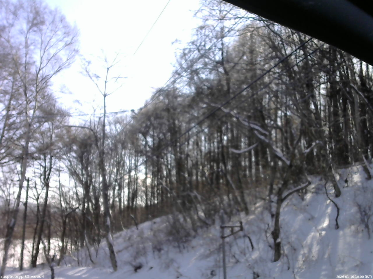 長野県菅平高原 ゆたか山荘 東側上空 2026/01/16 10:00