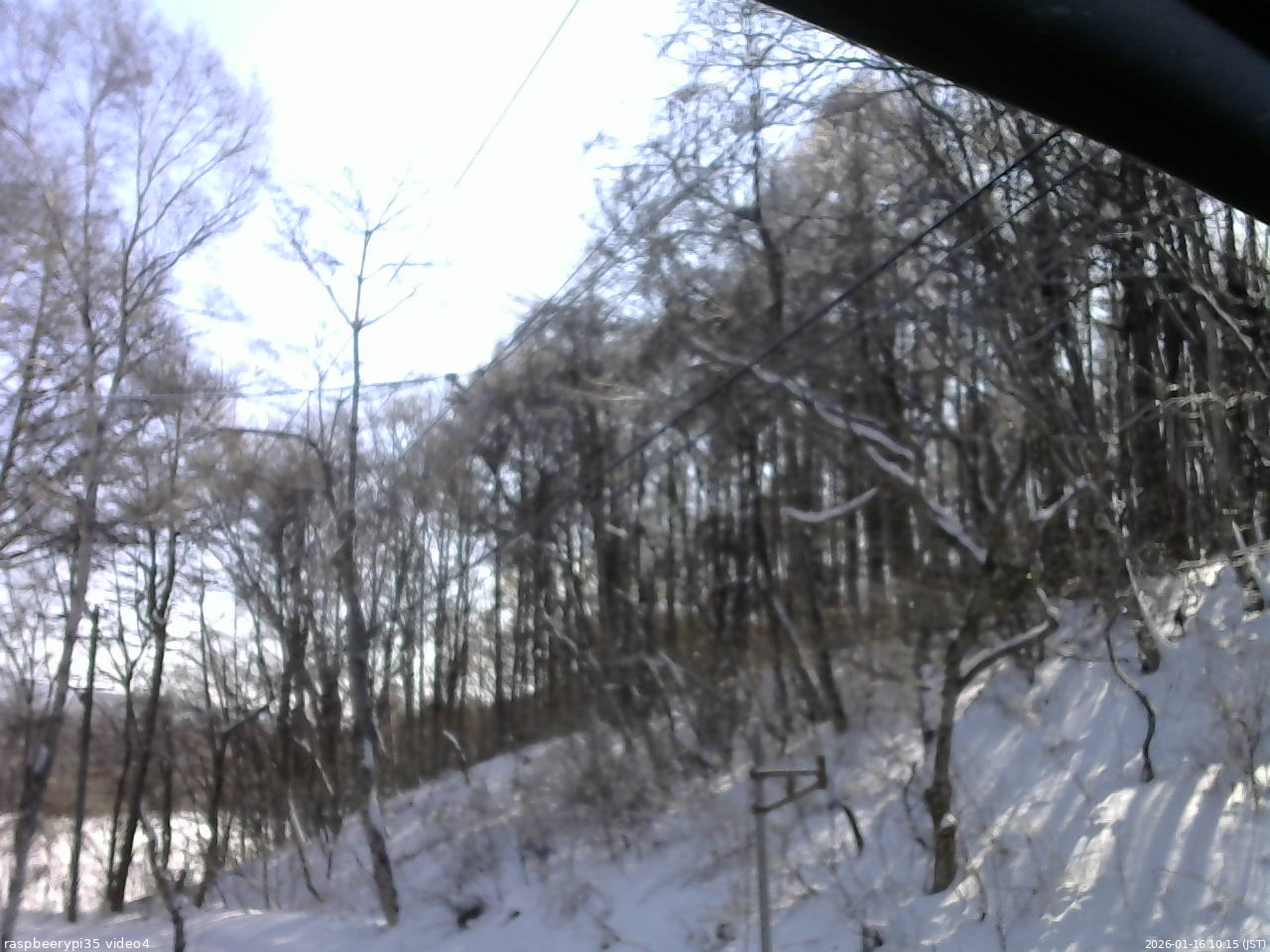 長野県菅平高原 ゆたか山荘 東側上空 2026/01/16 10:15