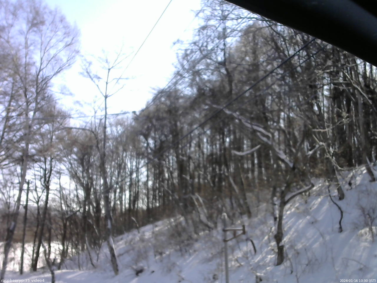 長野県菅平高原 ゆたか山荘 東側上空 2026/01/16 10:30