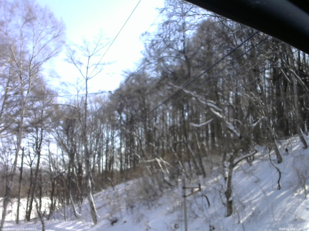 長野県菅平高原 ゆたか山荘 東側上空 2026/01/16 11:15