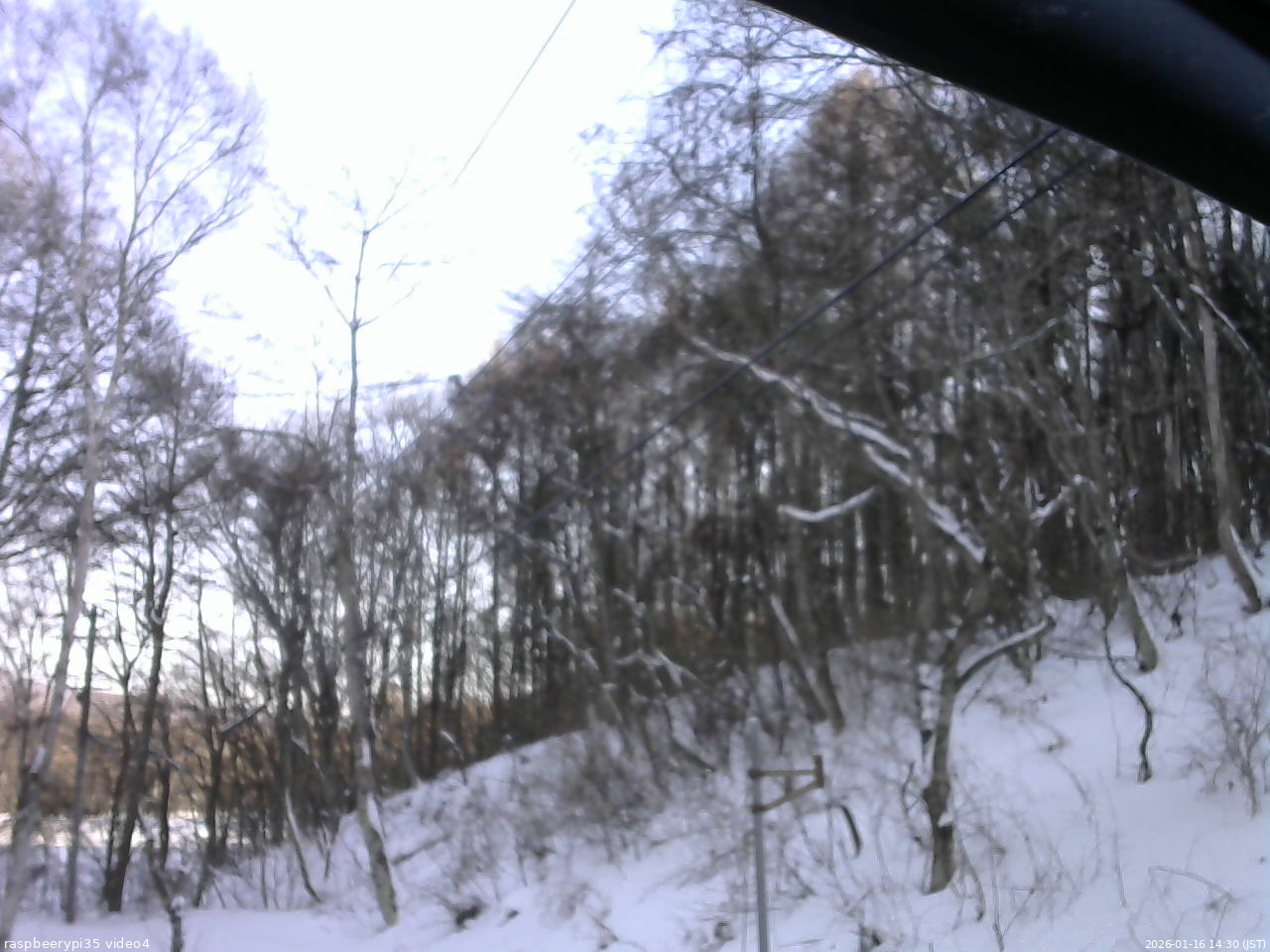 長野県菅平高原 ゆたか山荘 東側上空 2026/01/16 14:30