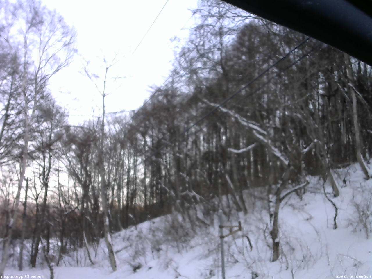 長野県菅平高原 ゆたか山荘 東側上空 2026/01/16 16:00
