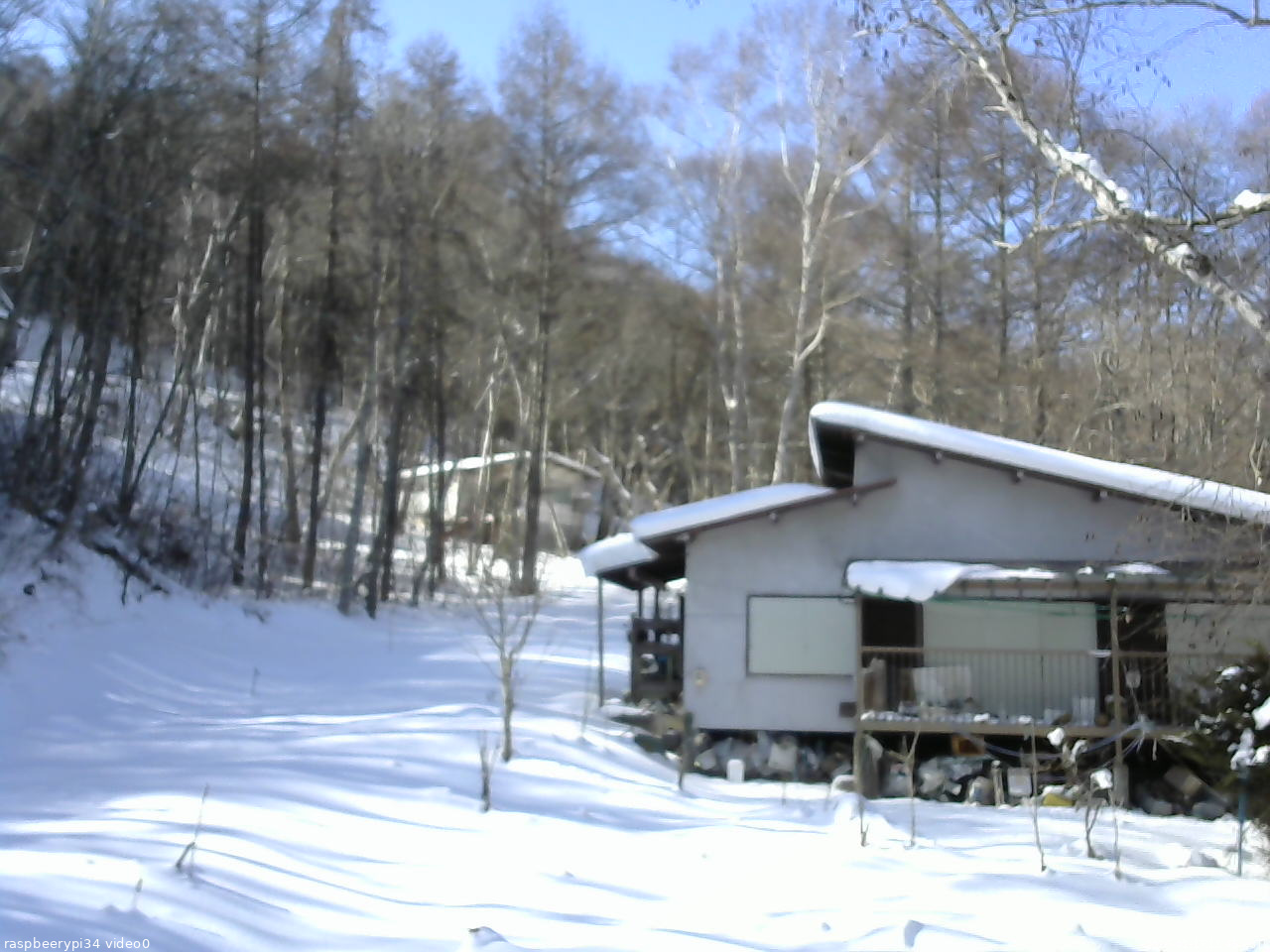 長野県菅平高原 ゆたか山荘 西側(坂上) 2026/01/17 11:45