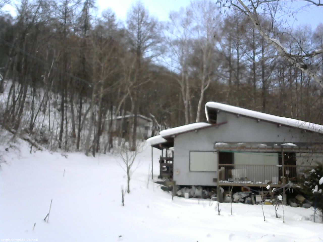 長野県菅平高原 ゆたか山荘 西側(坂上) 2026/01/17 14:00