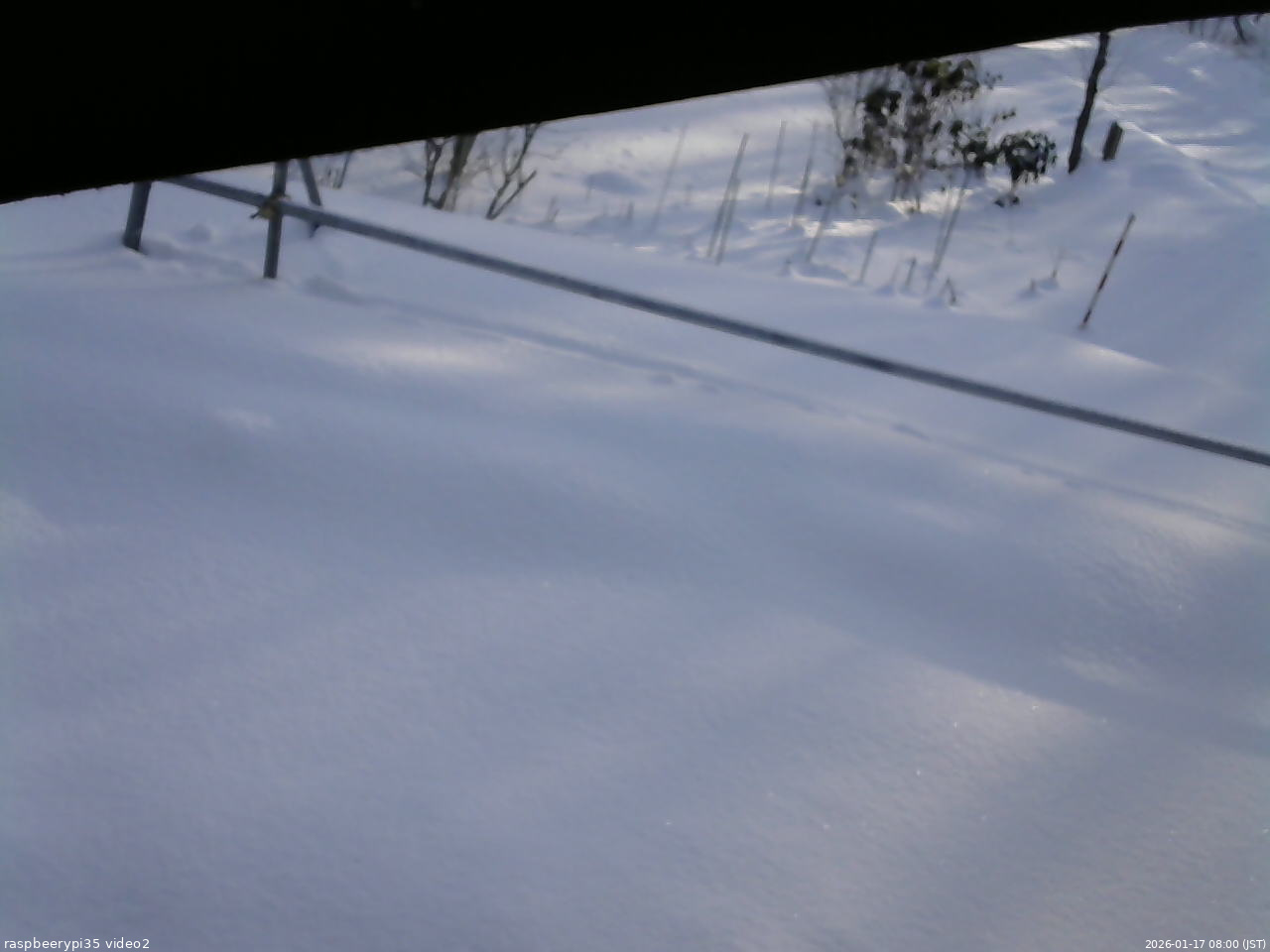 長野県菅平高原 ゆたか山荘 駐車場 2026/01/17 08:00
