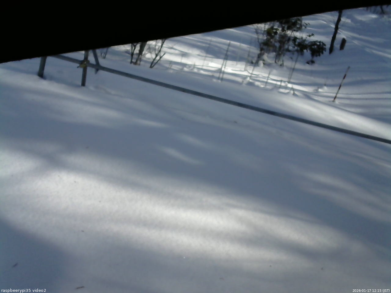 長野県菅平高原 ゆたか山荘 駐車場 2026/01/17 12:15