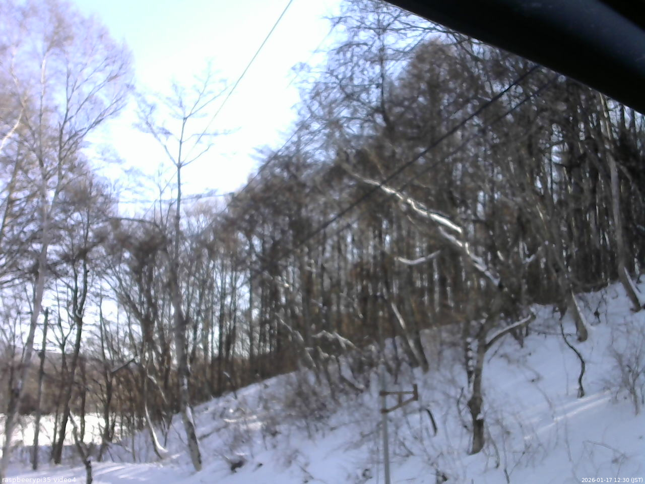 長野県菅平高原 ゆたか山荘 東側上空 2026/01/17 12:30