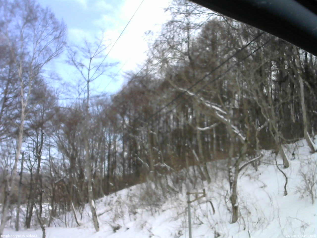 長野県菅平高原 ゆたか山荘 東側上空 2026/01/17 14:30