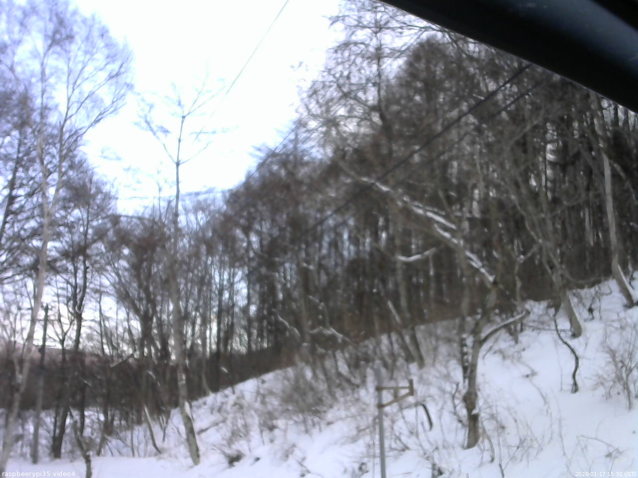 長野県菅平高原 ゆたか山荘 東側上空 2026/01/17 15:30