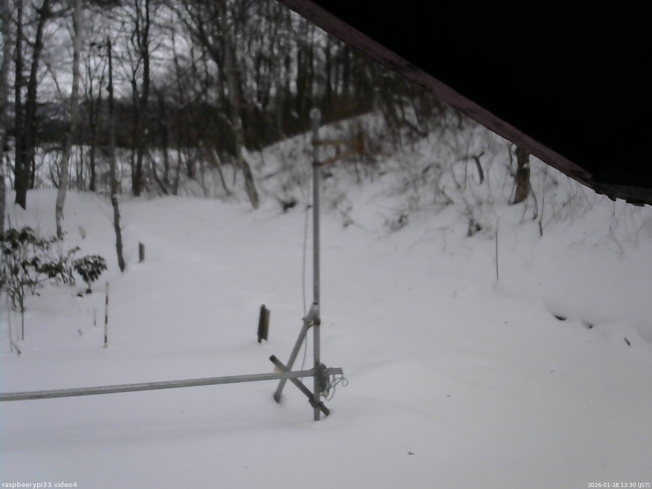 長野県菅平高原 ゆたか山荘 東側(坂下) 2026/01/18 13:30