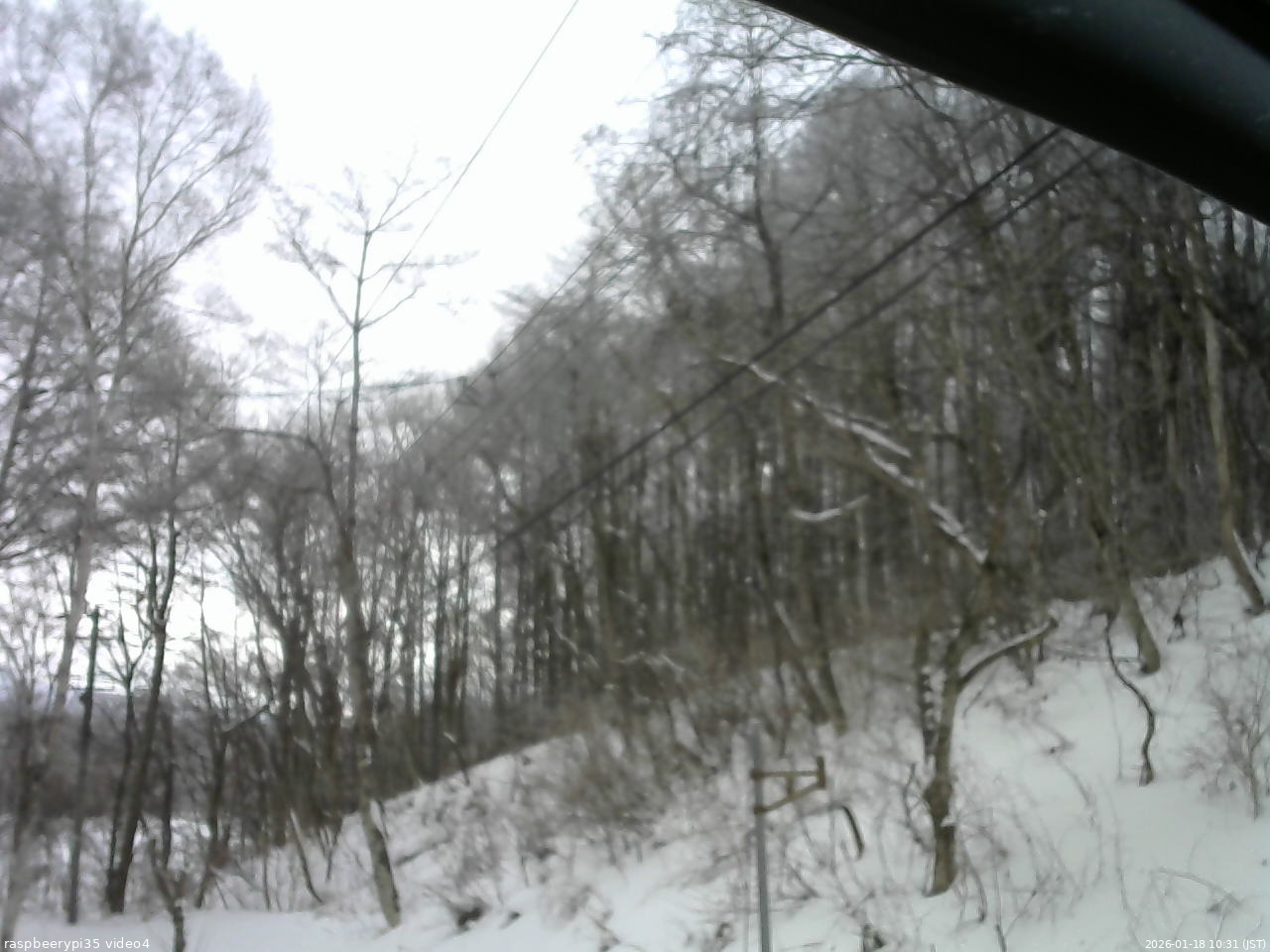 長野県菅平高原 ゆたか山荘 東側上空 2026/01/18 10:30