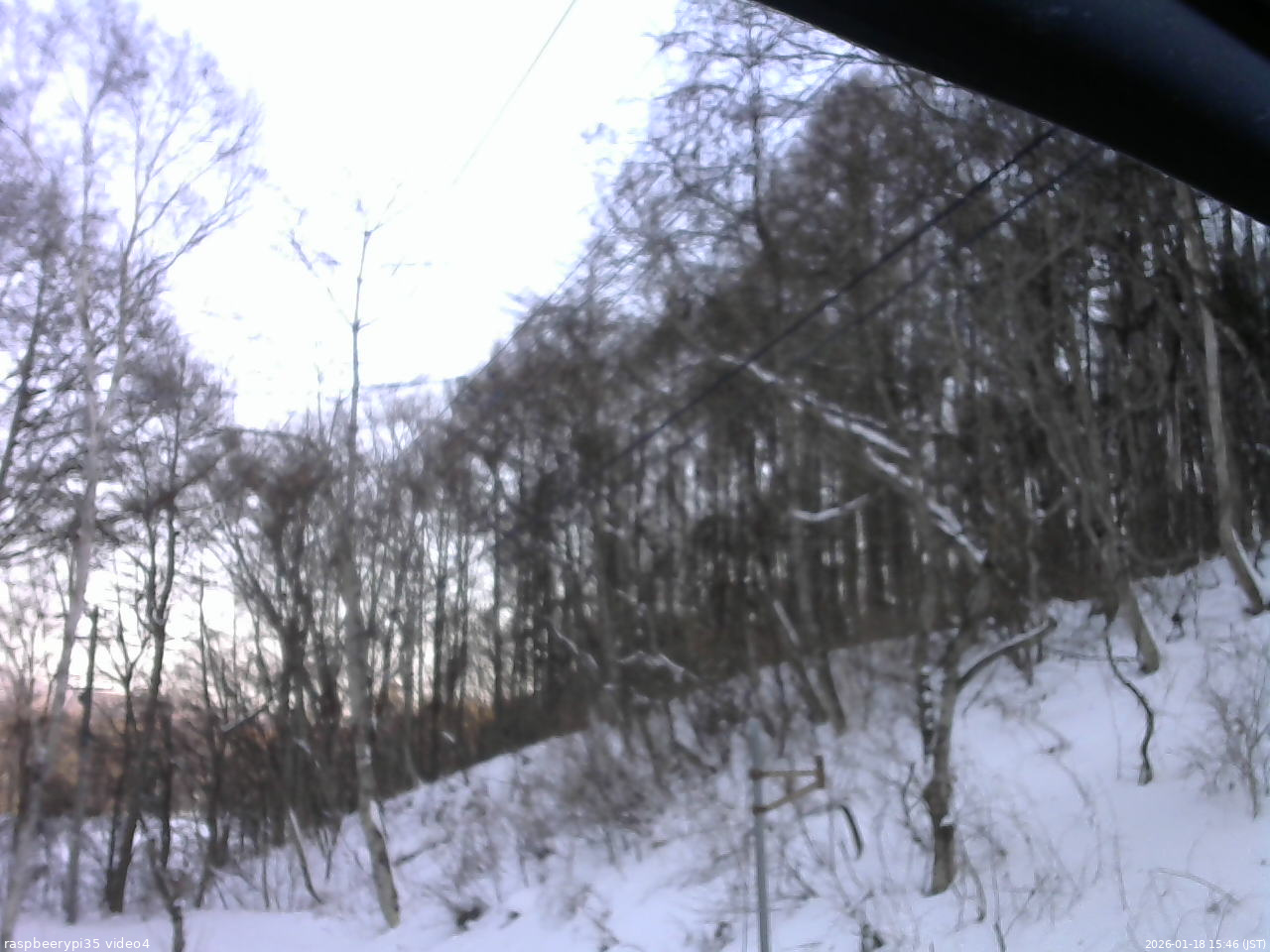 長野県菅平高原 ゆたか山荘 東側上空 2026/01/18 15:45