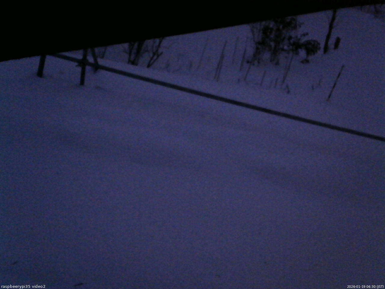 長野県菅平高原 ゆたか山荘 駐車場 2026/01/19 06:30