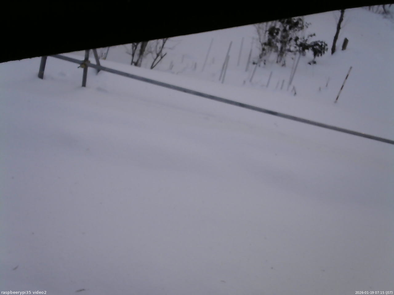 長野県菅平高原 ゆたか山荘 駐車場 2026/01/19 07:15