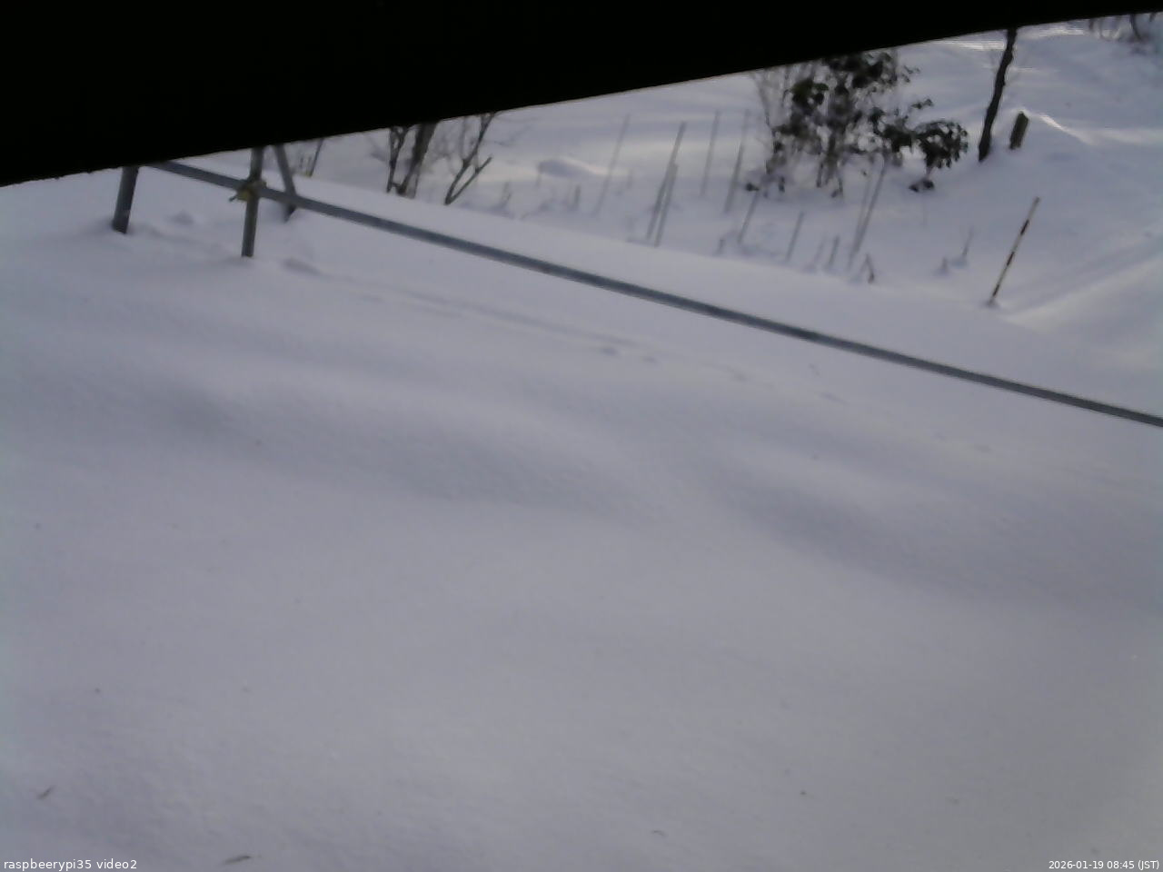 長野県菅平高原 ゆたか山荘 駐車場 2026/01/19 08:45