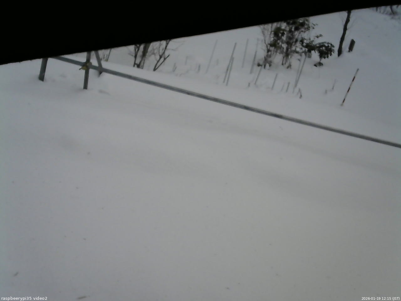 長野県菅平高原 ゆたか山荘 駐車場 2026/01/19 12:15