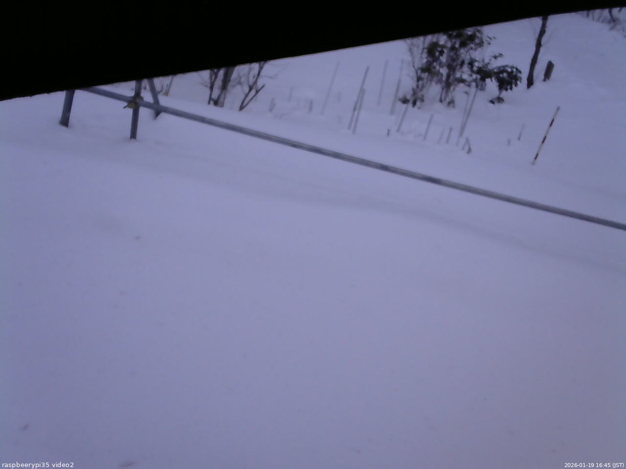 長野県菅平高原 ゆたか山荘 駐車場 2026/01/19 16:45