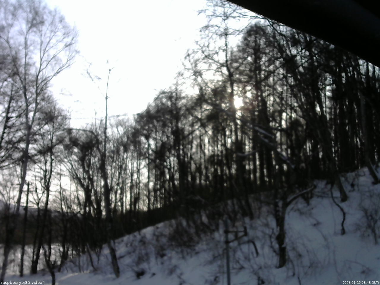 長野県菅平高原 ゆたか山荘 東側上空 2026/01/19 08:45