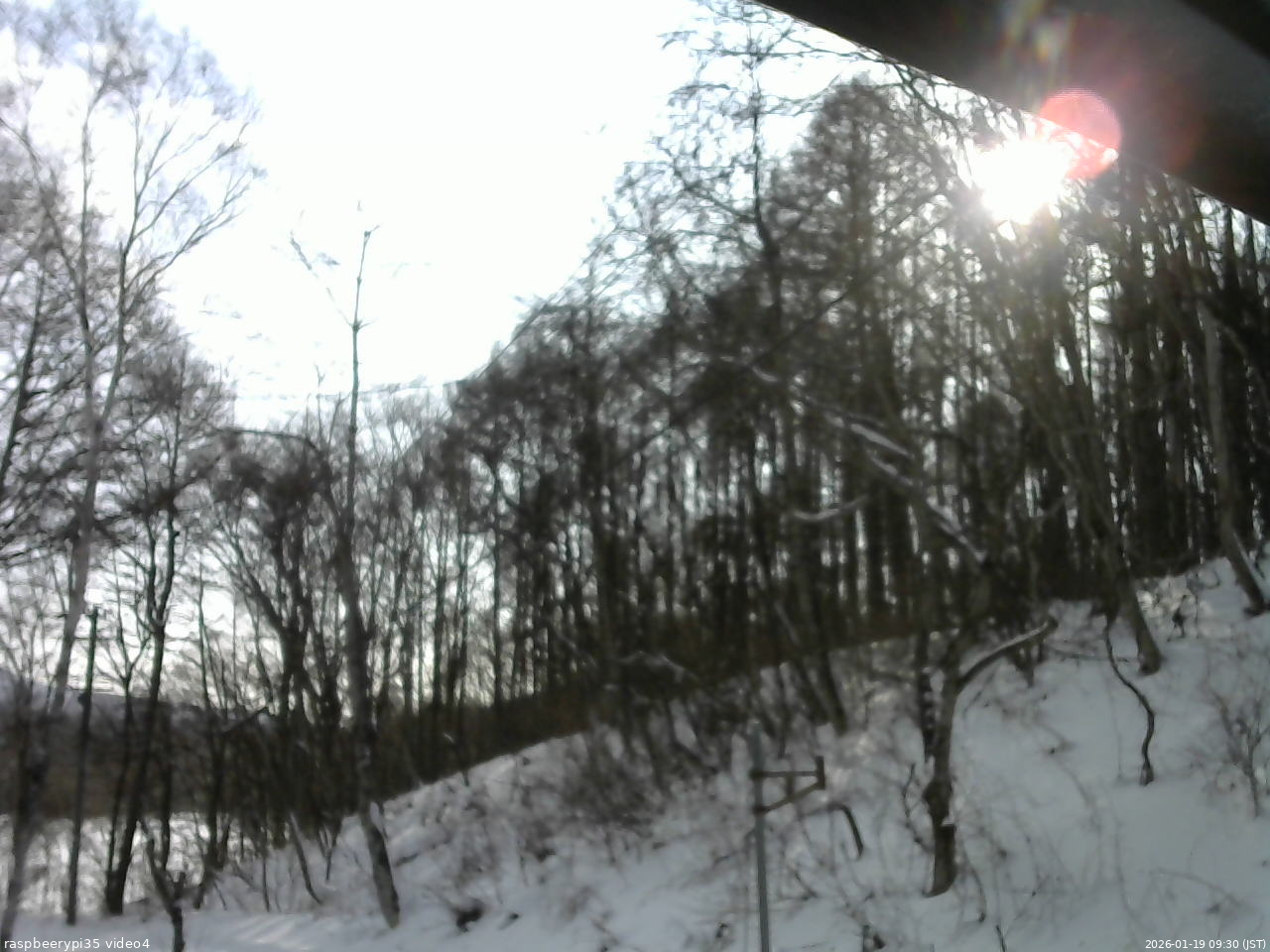 長野県菅平高原 ゆたか山荘 東側上空 2026/01/19 09:30