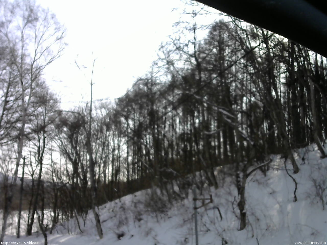 長野県菅平高原 ゆたか山荘 東側上空 2026/01/19 09:45