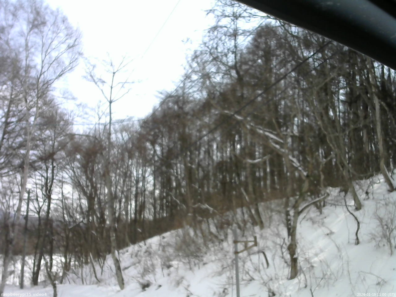 長野県菅平高原 ゆたか山荘 東側上空 2026/01/19 11:00