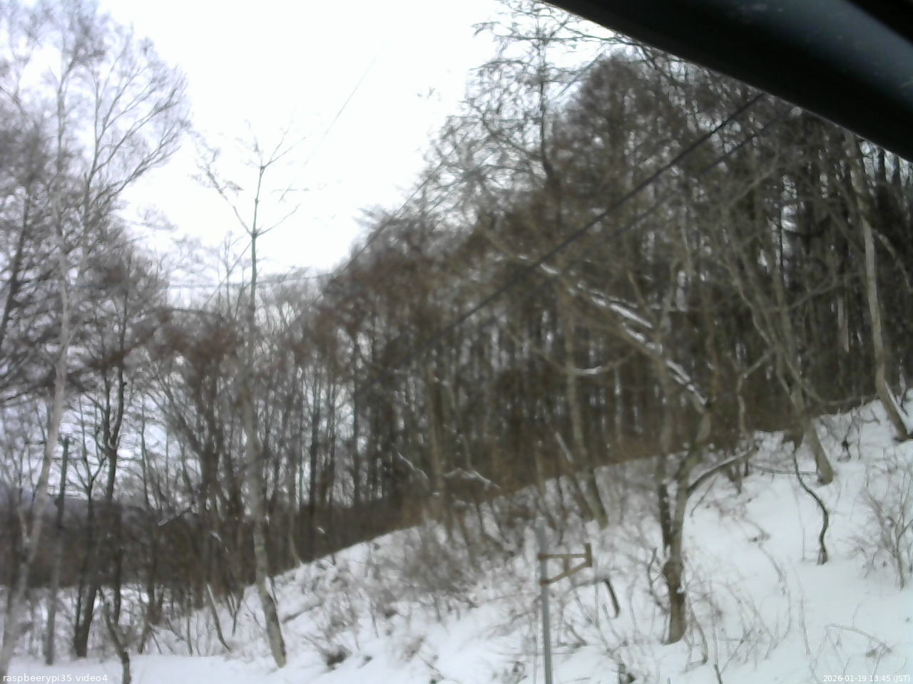 長野県菅平高原 ゆたか山荘 東側上空 2026/01/19 13:45