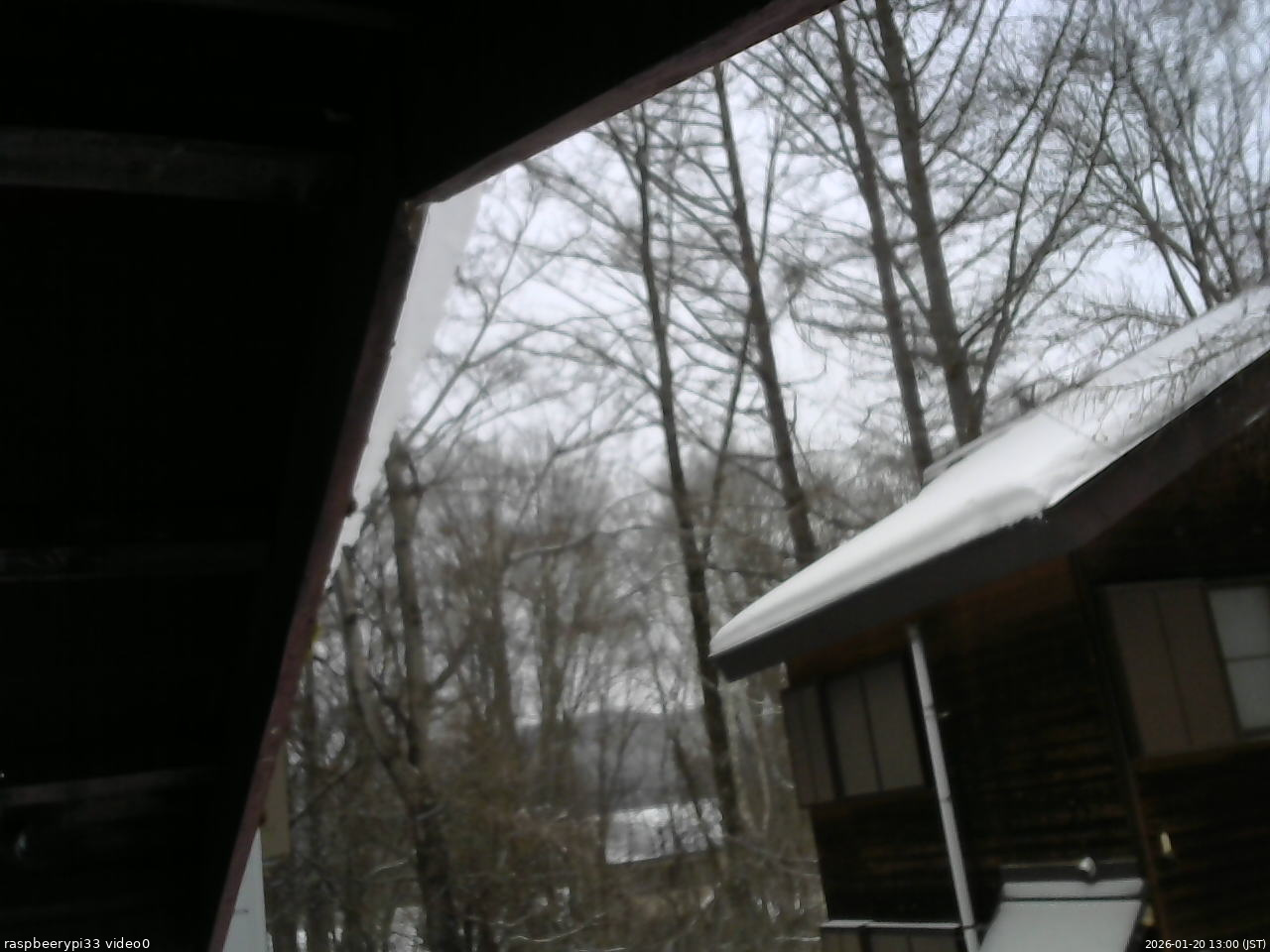 長野県菅平高原 ゆたか山荘 北側 2026/01/20 13:00