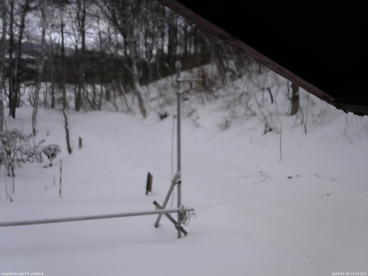 長野県菅平高原 ゆたか山荘 東側(坂下) 2026/01/20 14:15