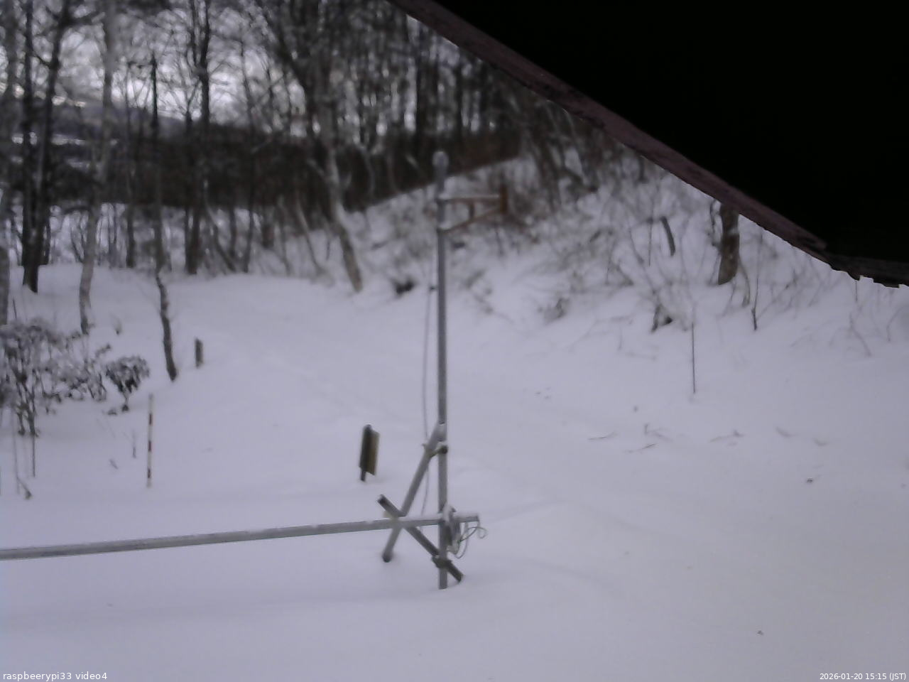 長野県菅平高原 ゆたか山荘 東側(坂下) 2026/01/20 15:15