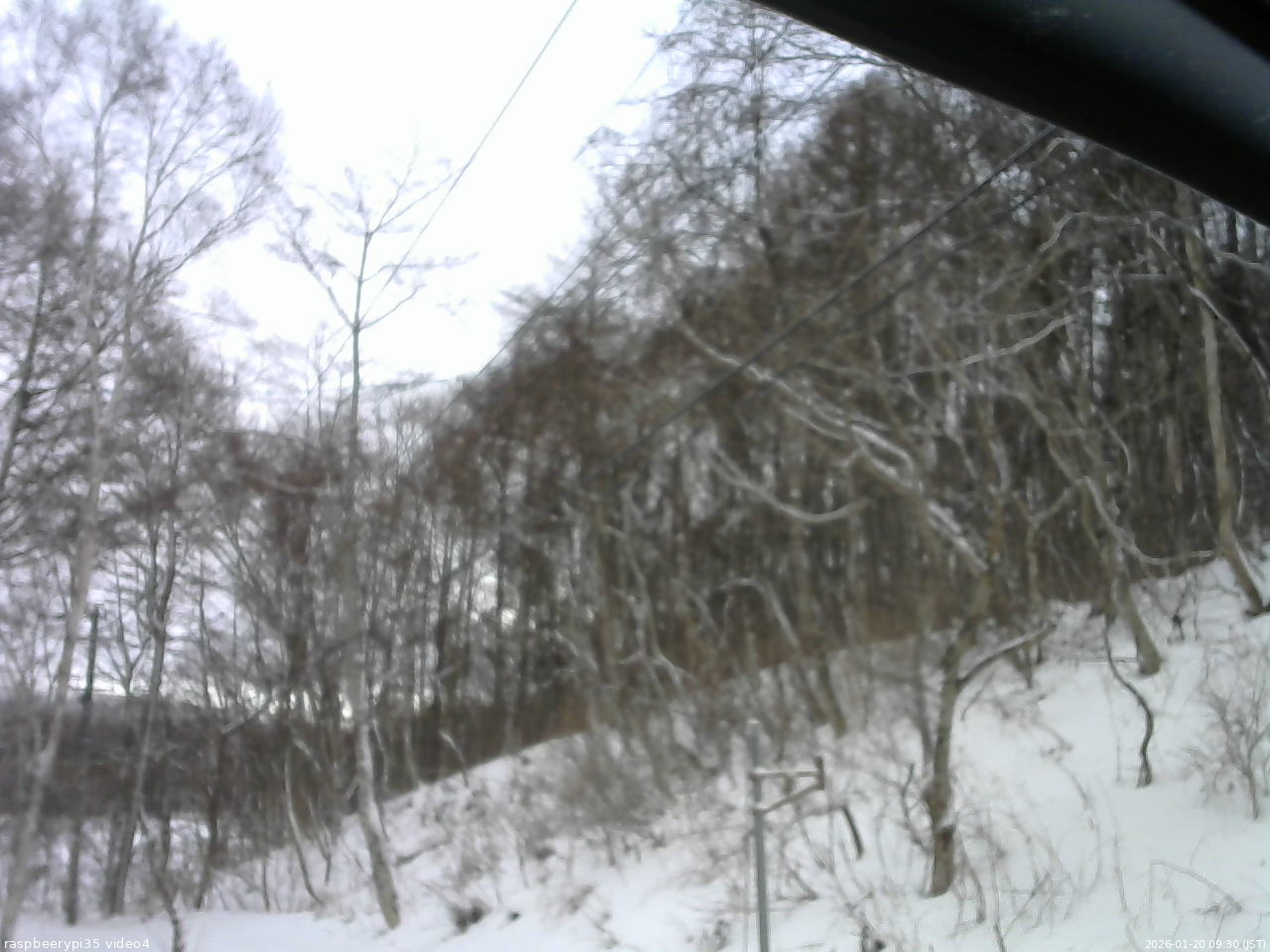 長野県菅平高原 ゆたか山荘 東側上空 2026/01/20 09:30