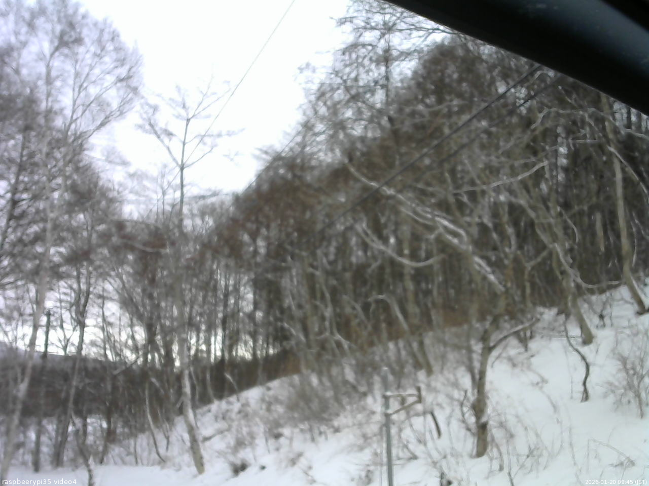 長野県菅平高原 ゆたか山荘 東側上空 2026/01/20 09:45