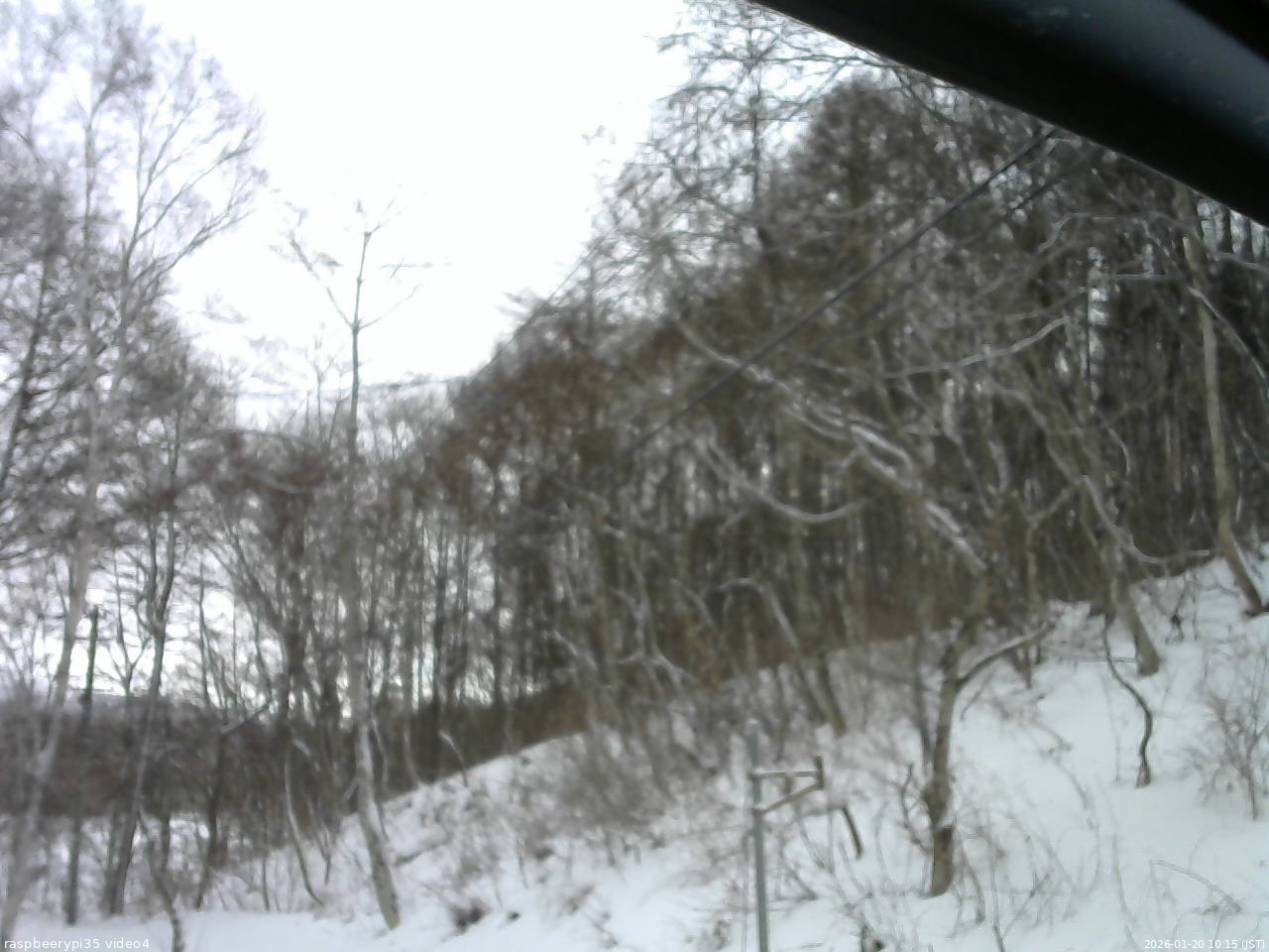 長野県菅平高原 ゆたか山荘 東側上空 2026/01/20 10:15