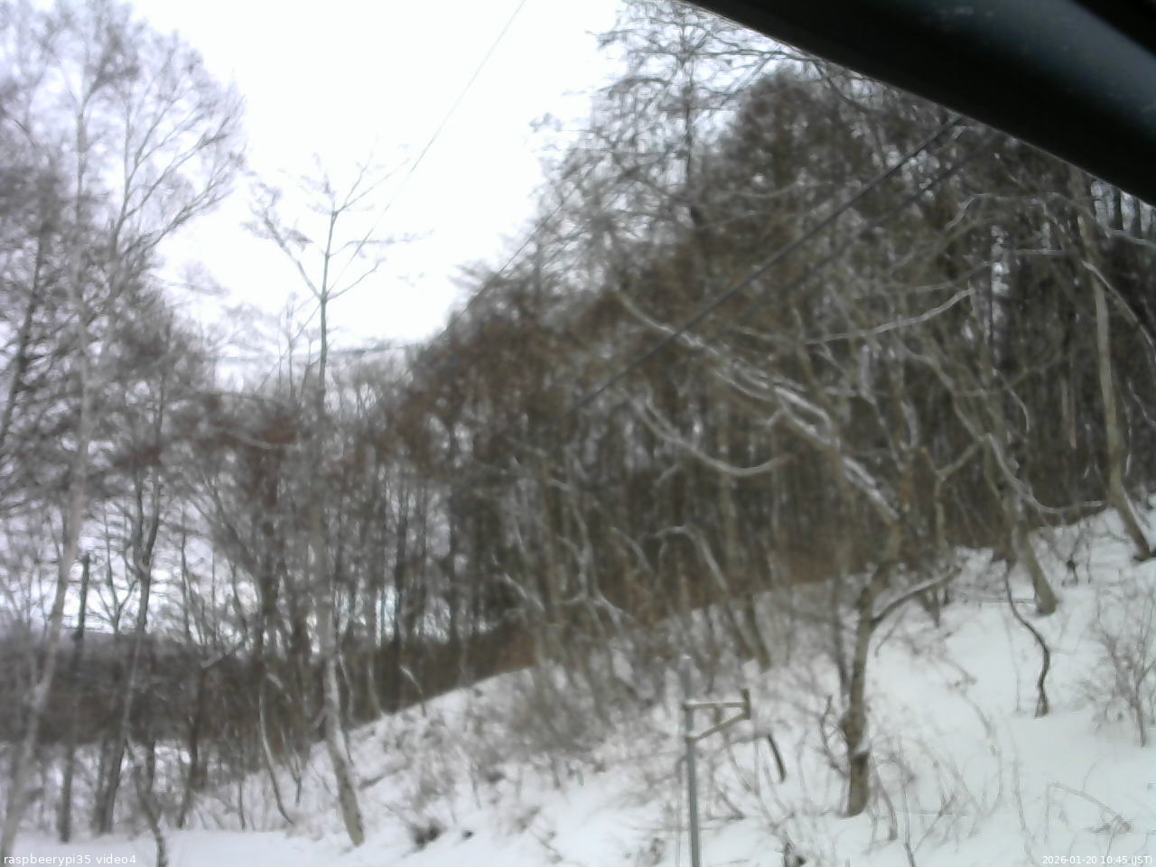 長野県菅平高原 ゆたか山荘 東側上空 2026/01/20 10:45