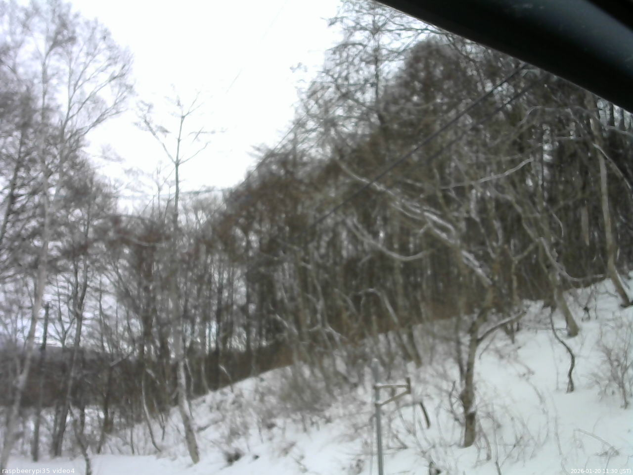 長野県菅平高原 ゆたか山荘 東側上空 2026/01/20 11:30