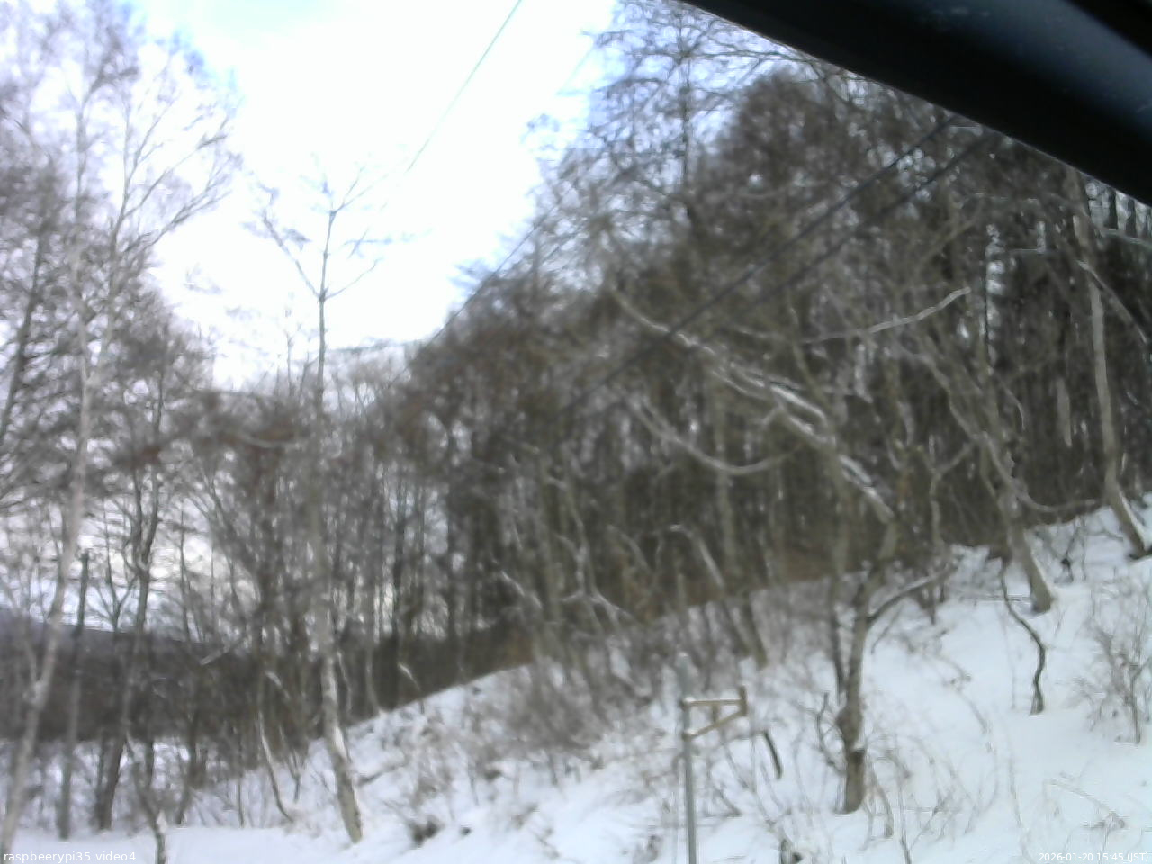 長野県菅平高原 ゆたか山荘 東側上空 2026/01/20 15:45