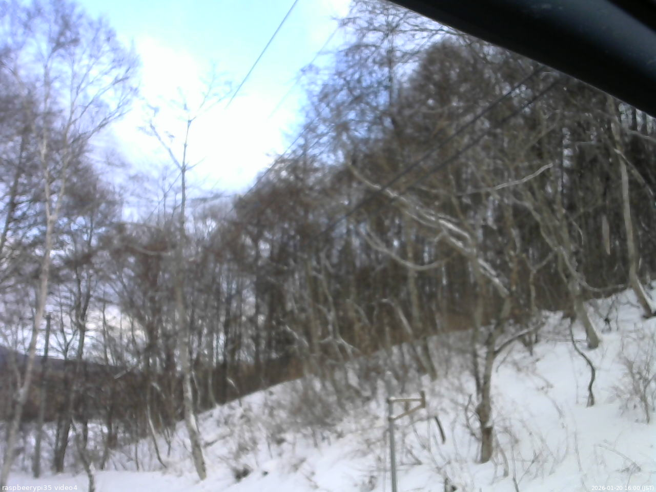 長野県菅平高原 ゆたか山荘 東側上空 2026/01/20 16:00