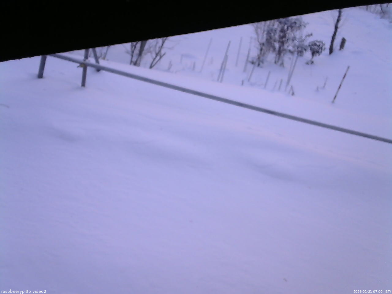 長野県菅平高原 ゆたか山荘 駐車場 2026/01/21 07:00