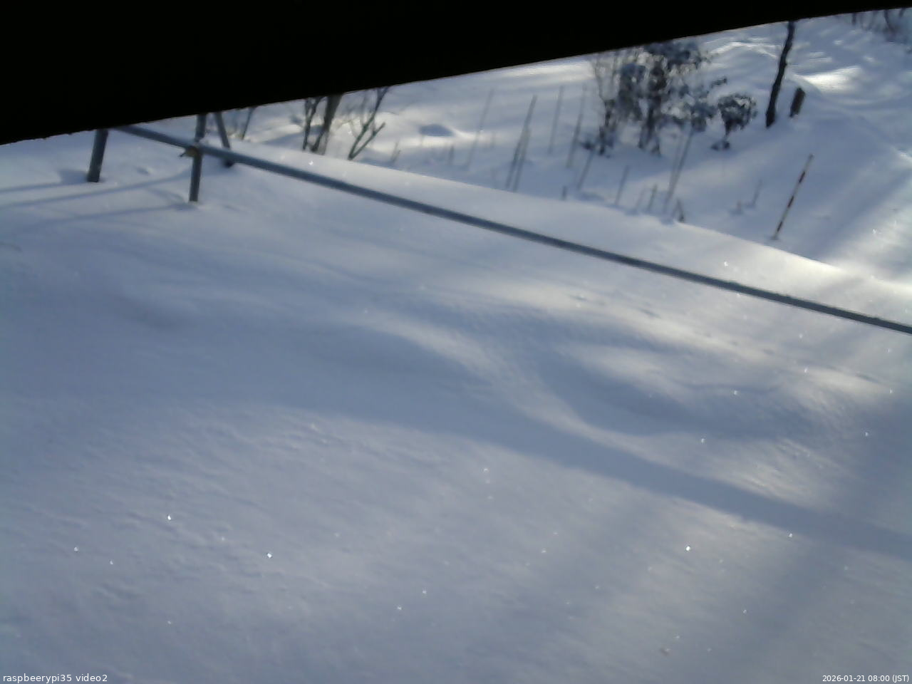 長野県菅平高原 ゆたか山荘 駐車場 2026/01/21 08:00