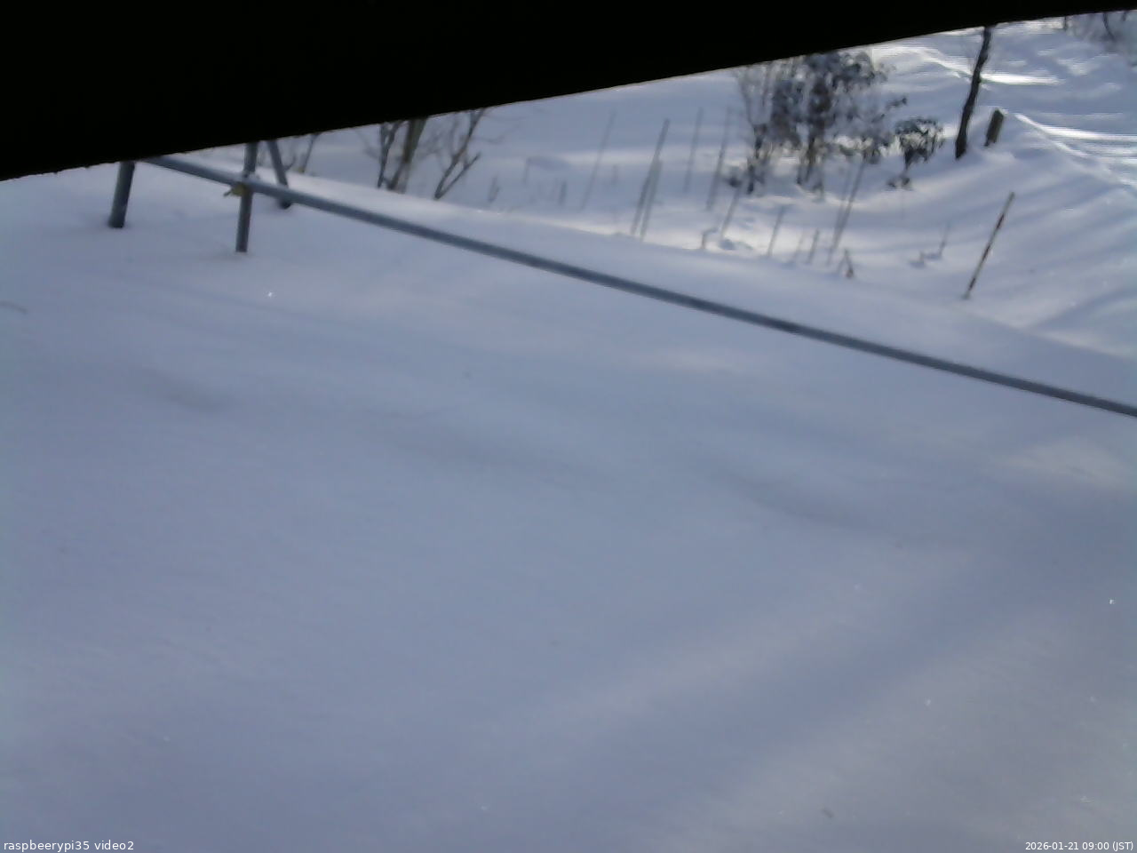 長野県菅平高原 ゆたか山荘 駐車場 2026/01/21 09:00