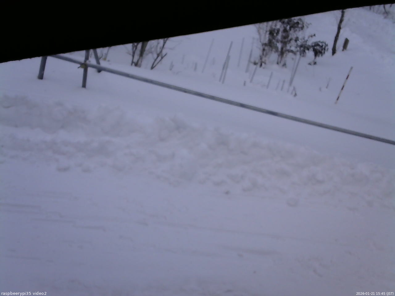 長野県菅平高原 ゆたか山荘 駐車場 2026/01/21 15:45