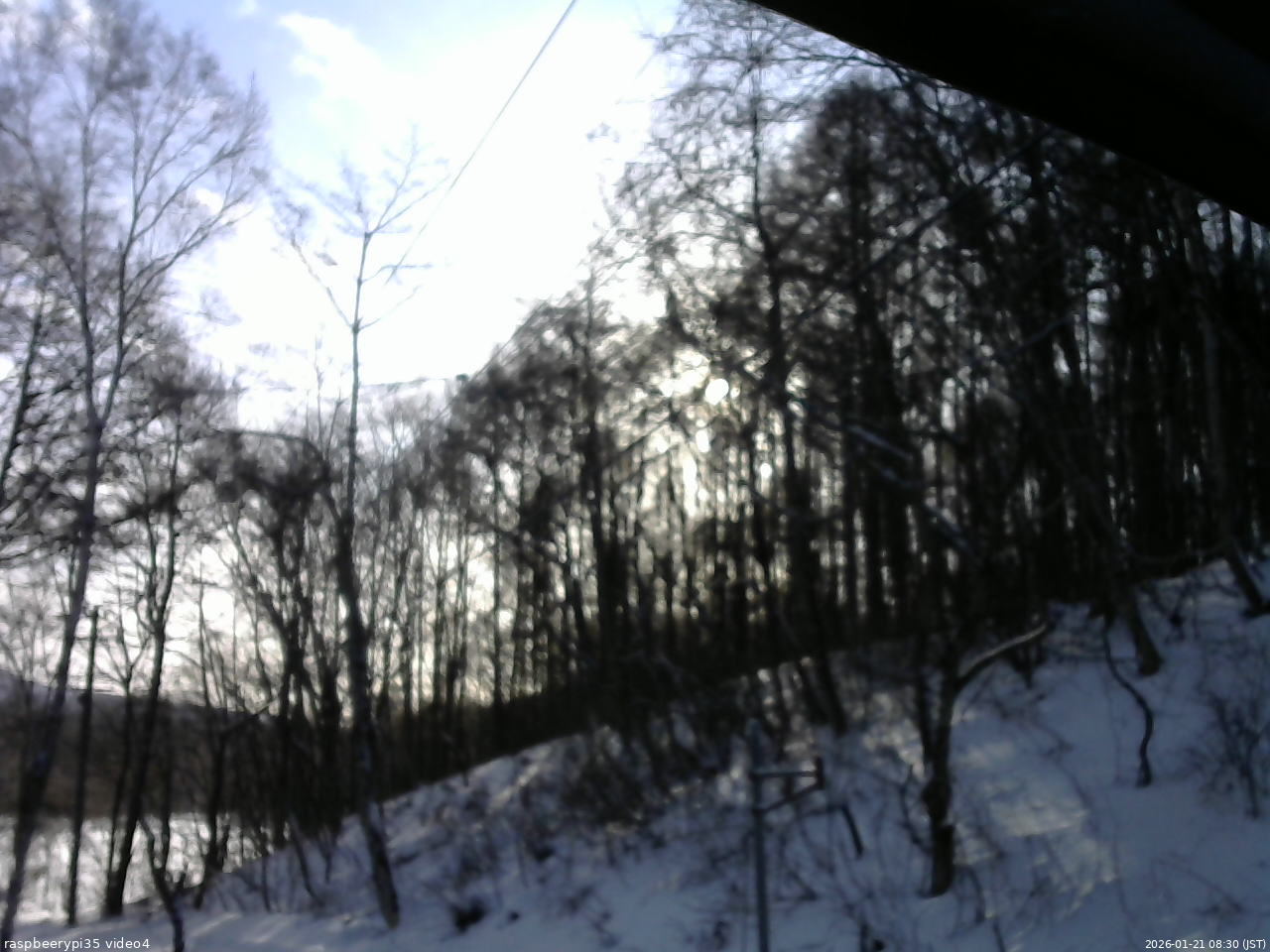 長野県菅平高原 ゆたか山荘 東側上空 2026/01/21 08:30