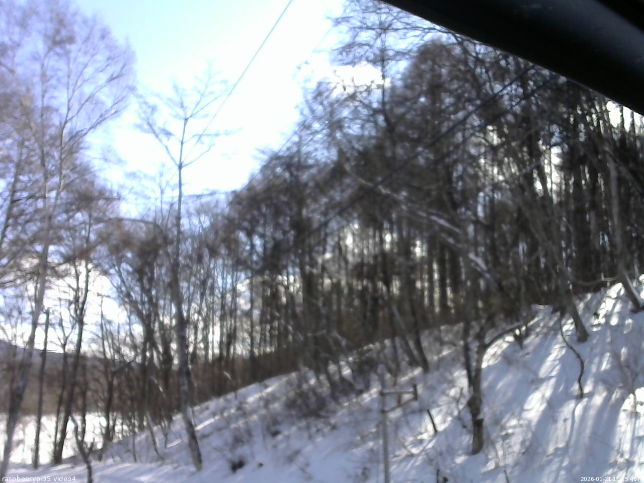 長野県菅平高原 ゆたか山荘 東側上空 2026/01/21 10:15