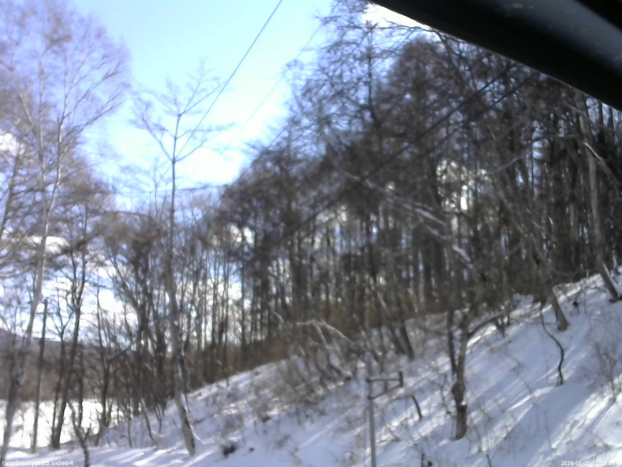 長野県菅平高原 ゆたか山荘 東側上空 2026/01/21 11:15