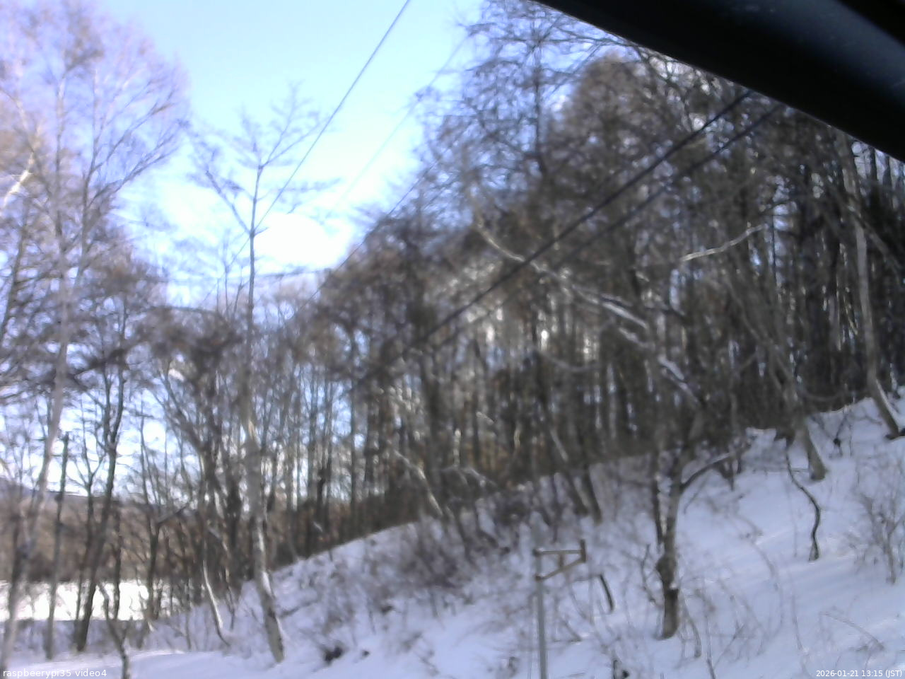 長野県菅平高原 ゆたか山荘 東側上空 2026/01/21 13:15